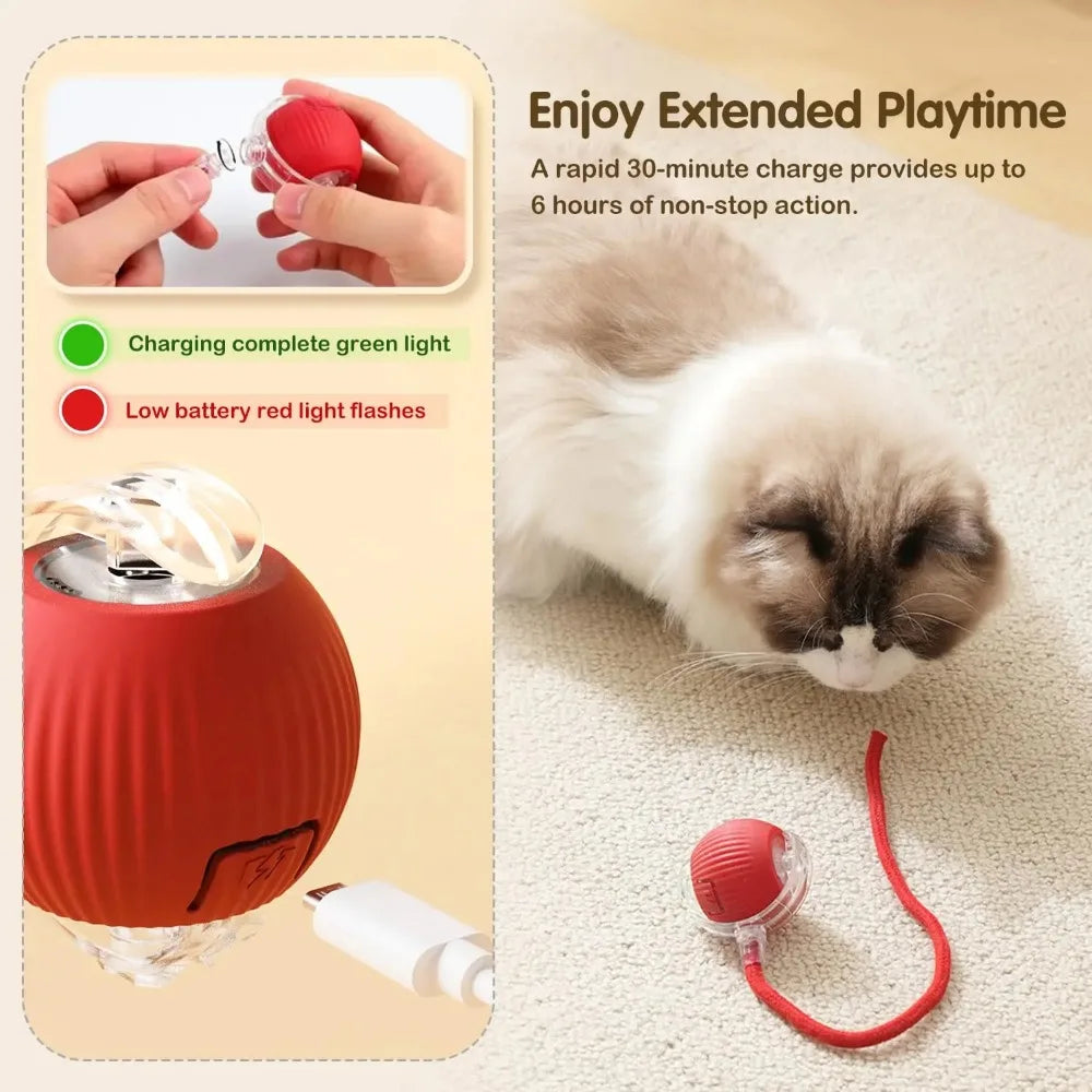 LEMEENQ Smart Cat Toy Ball