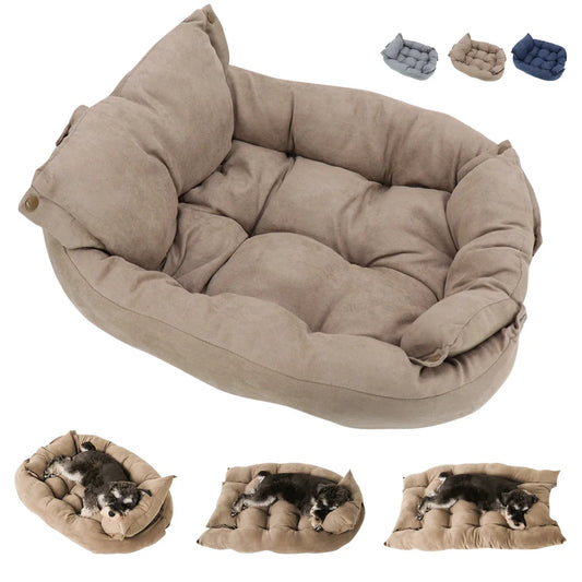 3‑in‑1 Multifunction Pet Bed & Mat