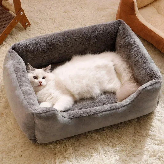 Plush Pet Bed & Mat