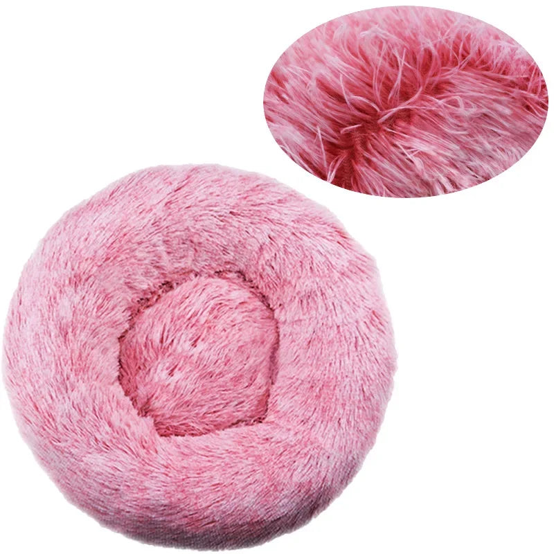 SnuggleNest Plush Pet Bed