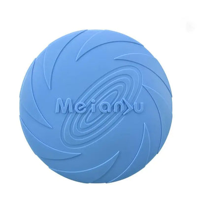 OUZEY Bite-Resistant Flying Disc – Durable Dog Toy for Outdoor Training & Interactive Play