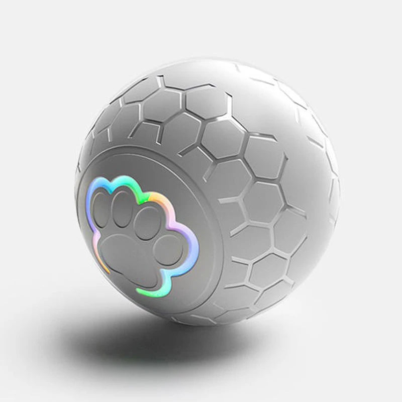 Smart Dog Toy Ball – USB Rechargeable Interactive Pet Ball with Automatic Bouncing, Rolling & RGB Lights for Dogs & Cats