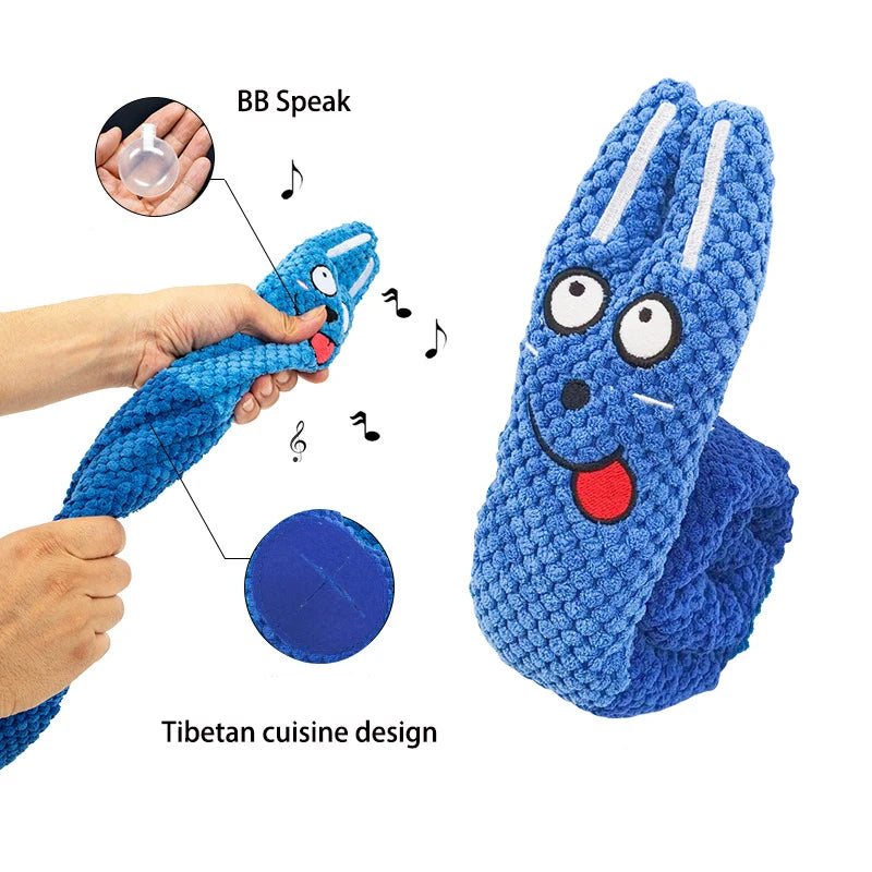 SnailPlay Puzzle Squeak Toy