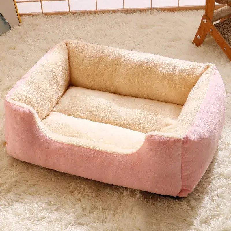 Plush Pet Bed & Mat