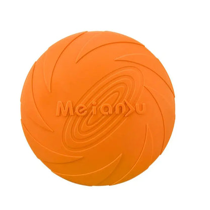 OUZEY Bite-Resistant Flying Disc – Durable Dog Toy for Outdoor Training & Interactive Play