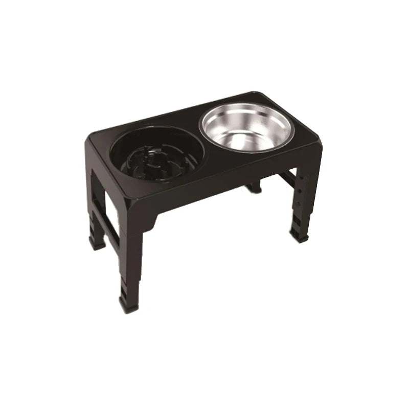 Adjustable Elevated Dog Feeder – Ergonomic Double Bowl Stand for All Breeds