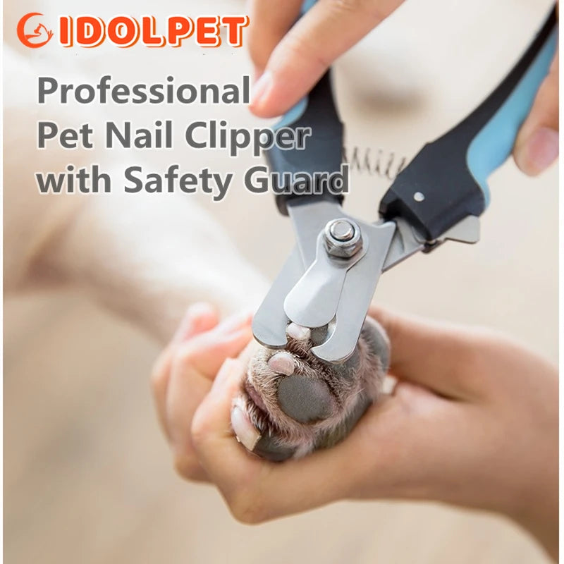 Pet Nail Clipper with Safety Guard