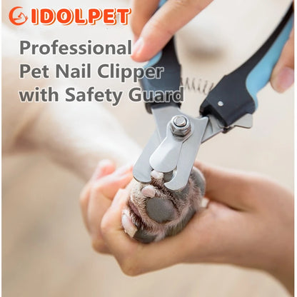 Pet Nail Clipper with Safety Guard