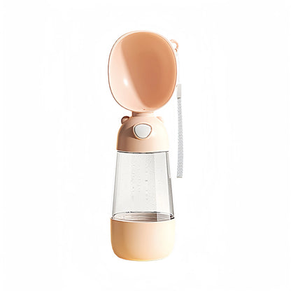 Portable 2-in-1 Pet Water Bottle & Snack Cup
