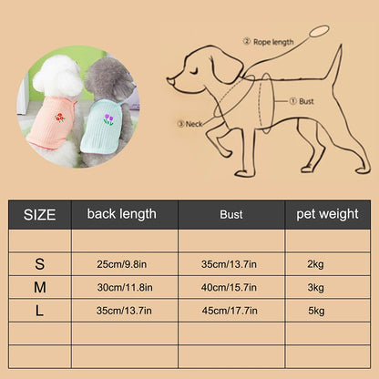 Summer Thin‑Strap Pet Outfit