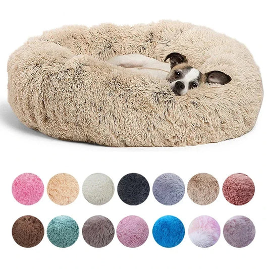 SnuggleNest Plush Pet Bed