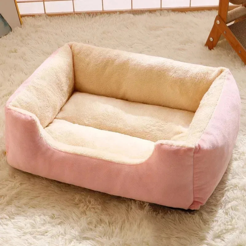 Plush Pet Bed & Mat