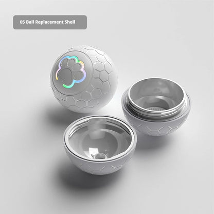 Smart Dog Toy Ball – USB Rechargeable Interactive Pet Ball with Automatic Bouncing, Rolling & RGB Lights for Dogs & Cats