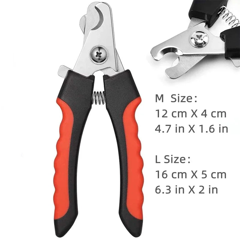 Pet Nail Clipper with Safety Guard