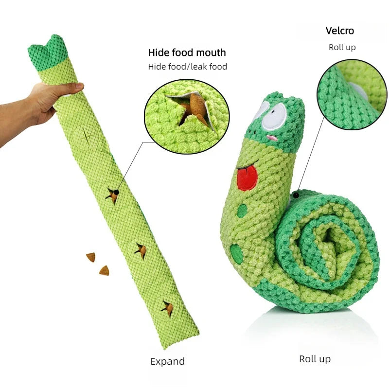 SnailPlay Puzzle Squeak Toy