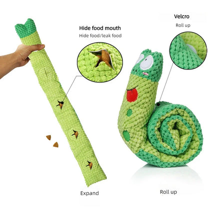 SnailPlay Puzzle Squeak Toy