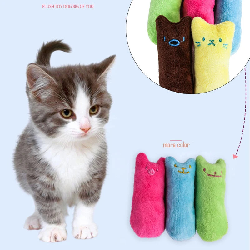 Funny Teeth Grinding Catnip Toy