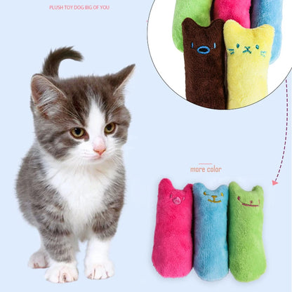 Funny Teeth Grinding Catnip Toy