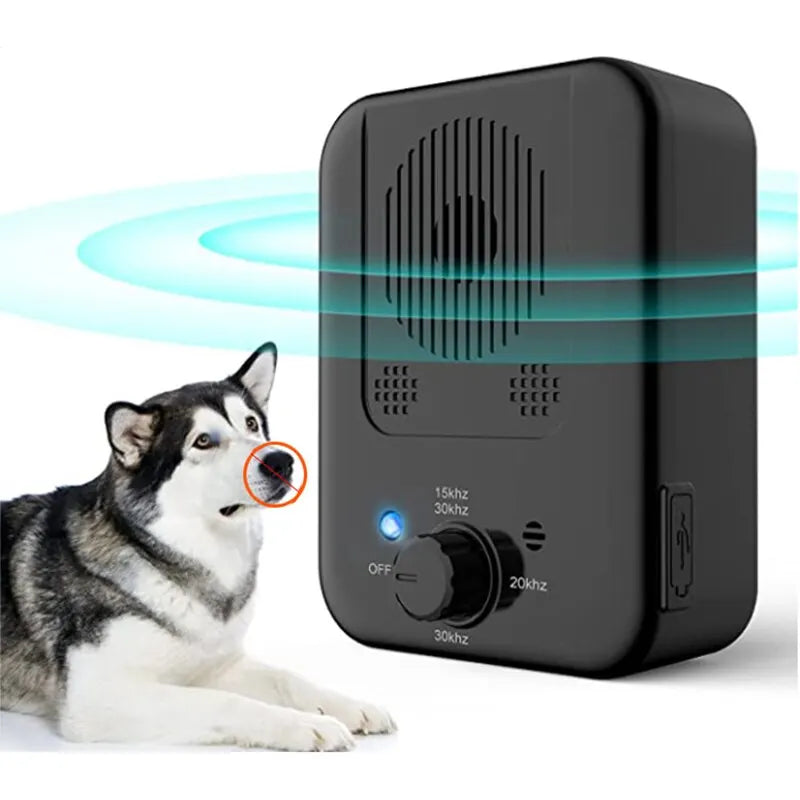 Ultrasonic Anti-Bark Trainer — Humane Electronic Bark Deterrent