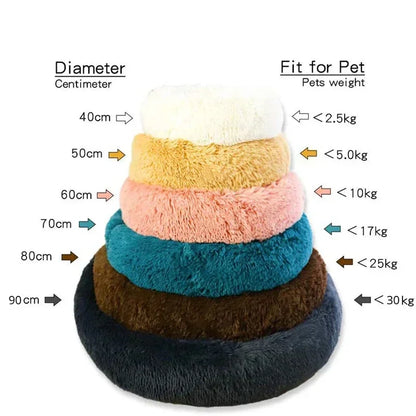 SnuggleNest Plush Pet Bed