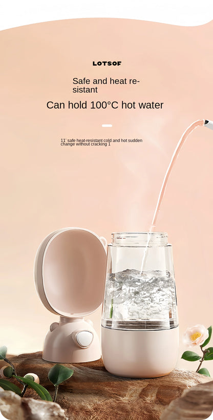 Portable 2-in-1 Pet Water Bottle & Snack Cup