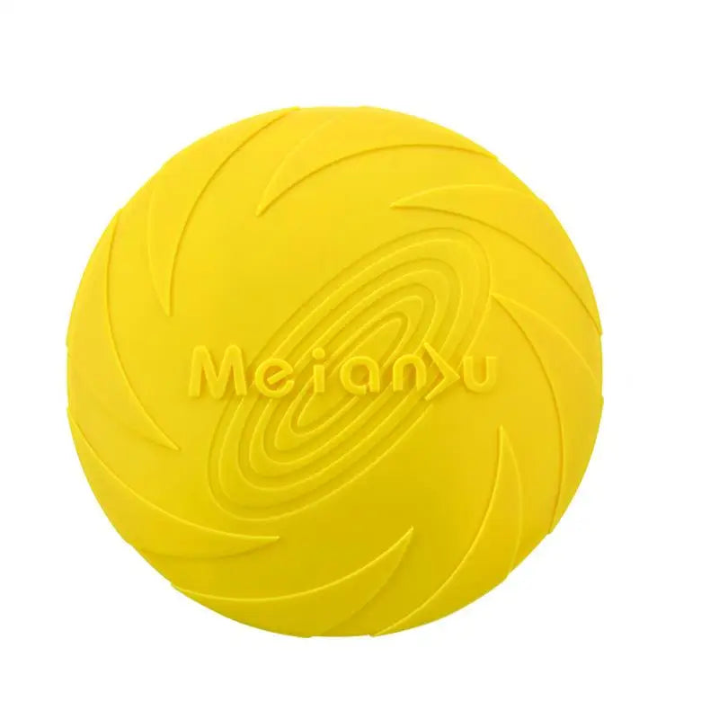OUZEY Bite-Resistant Flying Disc – Durable Dog Toy for Outdoor Training & Interactive Play