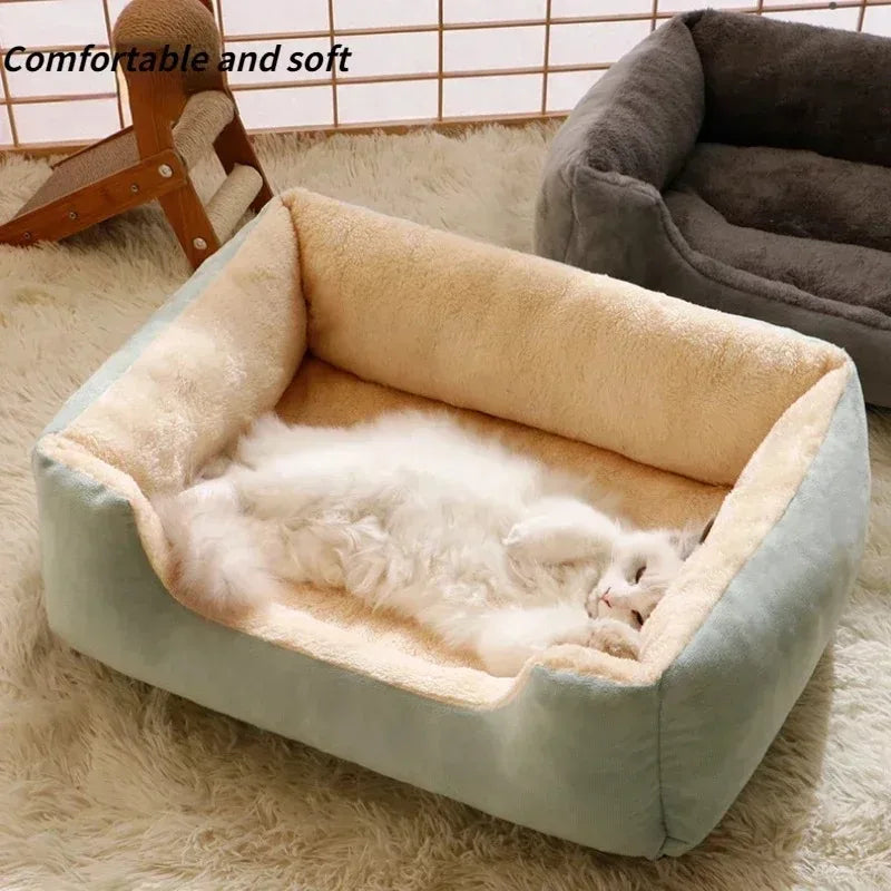 Plush Pet Bed & Mat