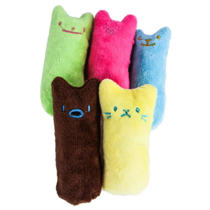 Funny Teeth Grinding Catnip Toy