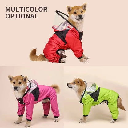 RainRover Waterproof Dog Jumpsuit